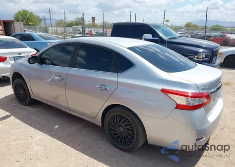 2014 Nissan Sentra S from USA, damaged, VIN 3N1AB7AP5EY206126